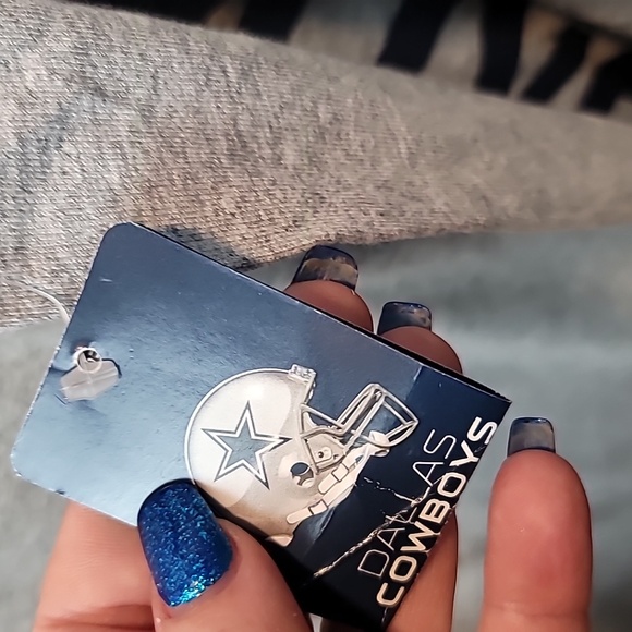 Dallas cowboys official long sleeve nfl tee shirt nwt large men's - Picture 3 of 6